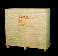 CLAYTEC Leem bouwplaat 62,5x62,5cm / 16mm